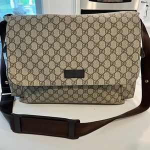 Gucci diaper bag